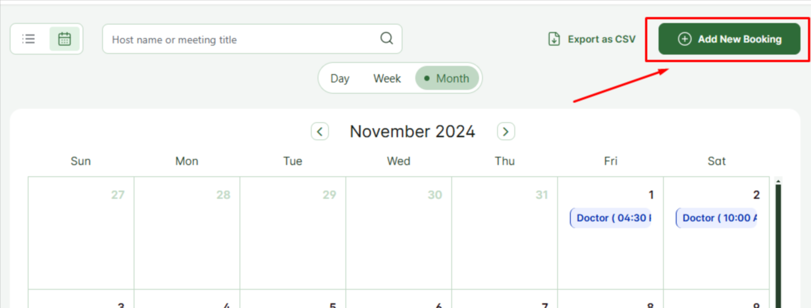 book a timeslot in WordPress