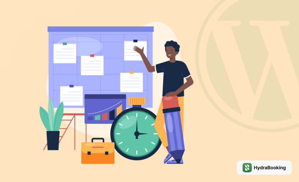 how to book a timeslot in WordPress