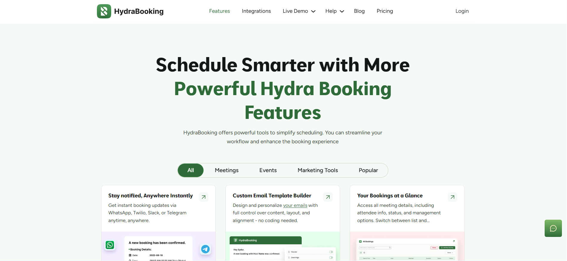 Exciting Hydra Booking Features in 2026